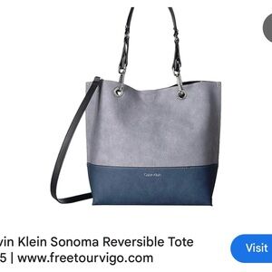 Calvin Klein Sonoma Two-Tone Tote